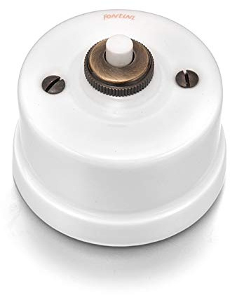 fontini – Poussoir Forme Spéciale Porcelaine Blanche ref. 6583010027