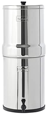 Royal Berkey RB4x2-BB Système de filtration d’eau avec 2 éléments noirs, par Berkey