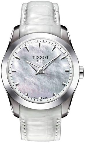Tissot Damen Quarz Analog Armbanduhr Couturier Swiss Made