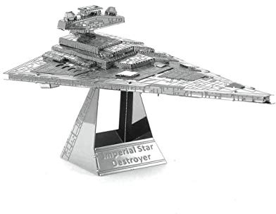 Metal Earth 3D Fascinations Puzzle - Star Wars Imperial Star Destroyer - DIY 3D Model Kit/Metal Jigsaw Puzzle