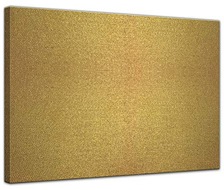 Leinwand in gold, bemalbare Premiumqualität, aufgespannt auf Galerie Keilrahmen - Echtholz - Digital-Format - 80x60 cm - 310g/m² - fertig gerahmt, 7 Farben verfügbar