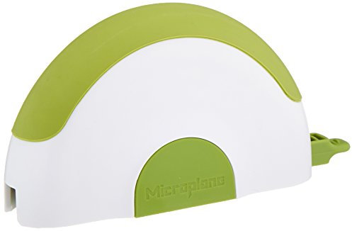 Microplane Picador de hierbas y ensaladas de acero inoxidable/verde