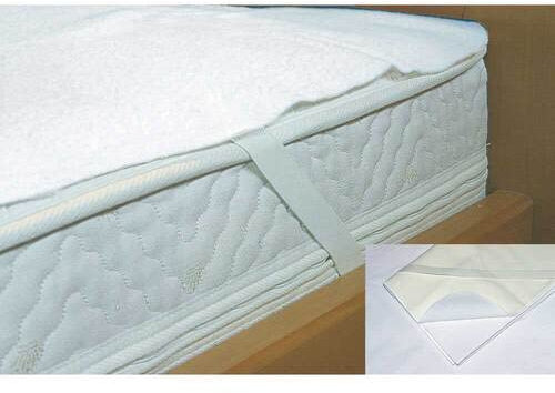 FROTTEE SPANNAUFLAGE 90x200cm m.Folie beschicht. 1 St