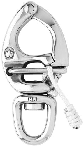 Wichard Quick Release Swivel Eye Snap Shackles - Size: 2 3/4