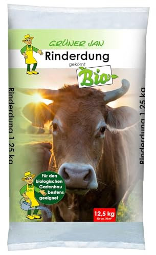 Rinderdung Pellets 12,5kg Rindermist Dung Dünger Gartendünger Kuhmist Stalldung