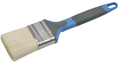 Nespoli 10301 40 Flachpinsel aus Acryl, Größe 40 mm, Schwarz