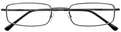 I NEED YOU Lesebrille Club L / +2.00 Dioptrien / Gun