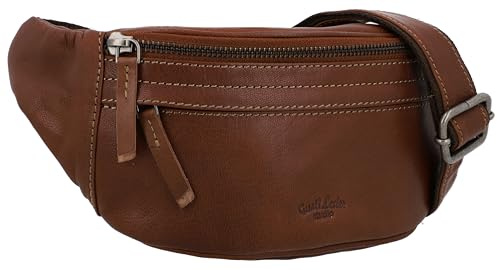 Gusti Gürteltasche Leder Spencer I Bauchtasche Leder Damen & Herren I Hochwertige Hüfttasche Herren & Damen aus Echtleder mit verstellbarem Gurt