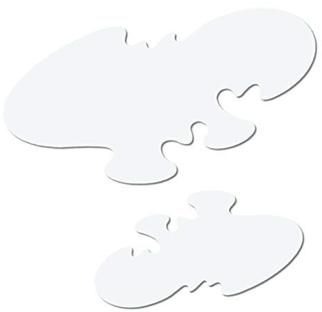 Herterich Products Airbrush Schablonen Set | für Feuer und Flammen 2-teilig | Flames Stencil Vorlage | Lasergeschnittene Präzision | Wiederverwendbar und Lösemittelresistent | 30x20cm