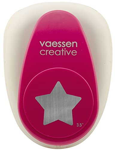 Vaessen Creative PAPER HOLE PUNCH - The hole punch is perfect for crafting with paper up to 220 g/m² creating gift labels, designing greeting cards and other paper crafts,Multi-colour,XXXXL