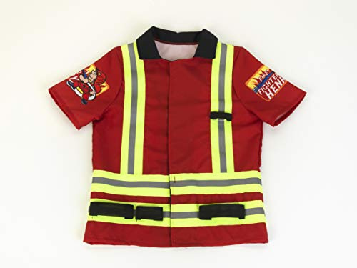 Theo Klein 8904 Fire Fighter Henry Feuerwehrkostüm I Kinderkostüm in Einheitsgröße I Spielzeug für Kinder von ca. 3 bis ca. 6 Jahren
