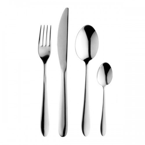Cuillère à café inox 18/0 2mm finition miroir - Lot de 6