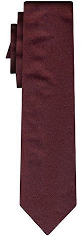 BOSS Seidenkrawatte solid brown