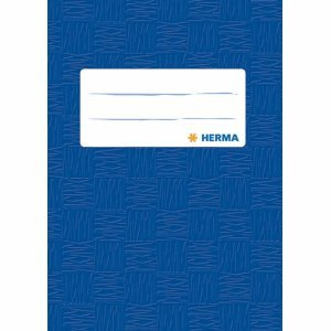 HERMA 25 x Heftschoner A6 hoch PP dunkelblau gedeckt