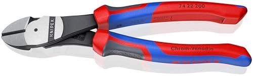KNIPEX Kraft-Seitenschneider mit Comfort-Griffen 200 mm, 74 22 200