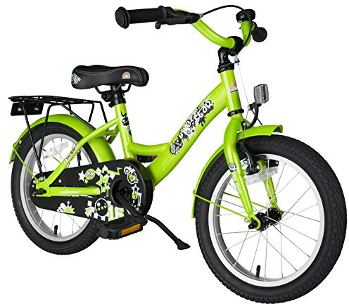 BIKESTAR Kinderfahrrad für Mädchen und Jungen ab 4-5 Jahre | 16 Zoll Kinderrad Classic | Fahrrad für Kinder | Risikofrei Testen