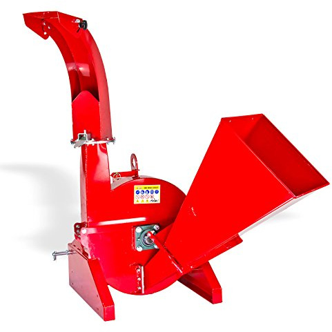 DEMA Zapfwellen-Holzhäcksler Gartenhäcksler Schredder für Traktor und Schlepper – Effizienter Häcksler für Gartenabfälle und Holz