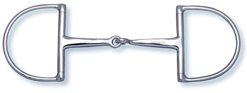 Stübben Gebiss 2253 D-Ring Trense 2 in 1