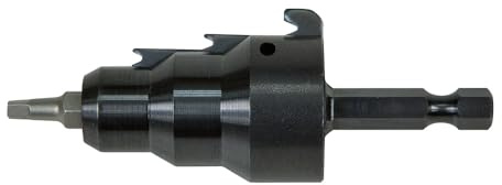 Klein Tools 85091 Klein Tools 85091 Power Conduit Reamer with Improved Bit Retention, 1/2-, 3/4- and 1-Inch, Made in USA