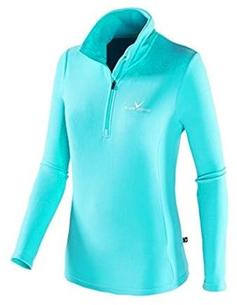 Black Crevice Damen Fleece Skirolli, blau/weiß, 42