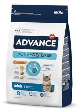 ADVANCE Adult Huhn und Reis Trockenfutter Katze, 1-er Pack (1 x 3 kg)