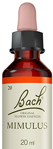 FLEURS DE BACH ORIGINAL - Mimulus No 20 - Aide à la Confiance en Soi Face aux inquiètudes d'origine connues - Élixir Floral Naturel - Compte-Gouttes x 20 ml Vegan