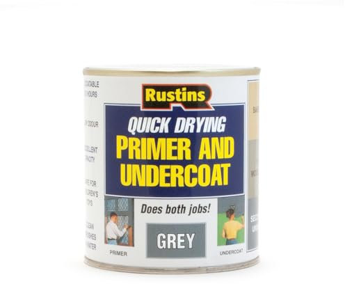 RUSTINS GYPU1000 Primer/Undercoat - Grey 1 l (Pack of 1)