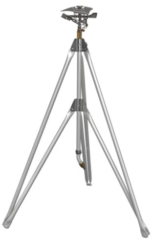 Profi Kreisregner m. Stativ aus Aluminium bis 598m² Sprenger Regner Impulsregner