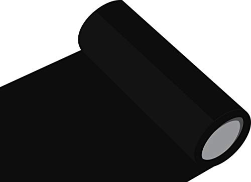 Orafol - Oracal 751 - 31cm Rolle - 5m (Laufmeter) - Schwarz / hochglänzend, A83oracal - 751 - 31cm - 01 - kl - Autofolie / Möbelfolie / Küchenfolie