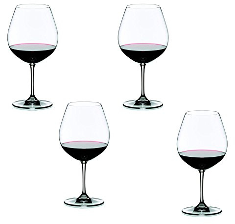 Riedel Vinum Burgundy/Pinot Glasses, Set of 4, 24 ounces