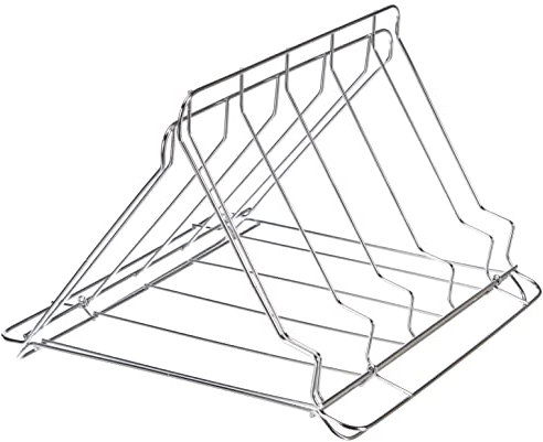 Guardini, Pizza&Manía, Rejilla porta Molde para pizza Ø28cm e Ø32cm. Material: Acero con Revestimiento Antiadherente, Color Plateado.