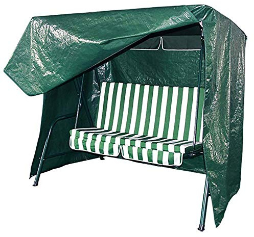 Parkland 3 Seater Swinging Hammock Cover for Outdoor Garden Patio Waterproof Rainproof Outside Weather Furniture Protective Cover L220 x W150 x H170cm
