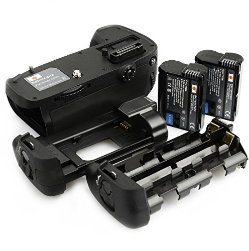 DSTE® Pro MB-D14 Vertical Battery Grip + 2x EN-EL15 For Nikon D600 D610 SLR Digital Camera