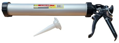 PTI Sausage Foil Applicator Gun 15 400 to 600ml Foil Packs & 380ml Plastic Cartridge Compatible, Silicone Gun applicator caulking Gun