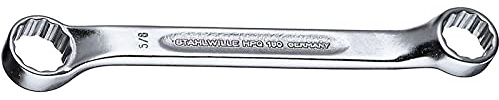 STAHLWILLE Nr. 180a Doppelringschlüssel Schlüsselweite 1/2 x 9/16 L.141 mm