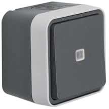 Berker Taster Wechsler 50763505 lichtgrau W.1 Taster 4011334395263