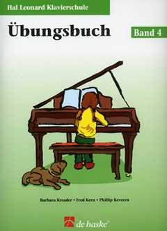 UEBUNGSBUCH 4 HAL Leonard KLAVIERSCHULE - arrangiert für Klavier [Noten/Sheetmusic] Komponist: KREADER Barbara + Kern FRED + KEVEREN Phillip