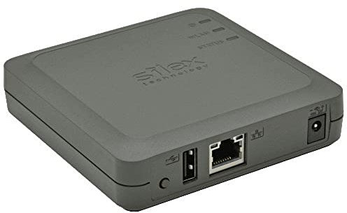 SILEX TECHNOLOGY DS-520AN Industry High Performance WLAN USB Device Server - Server dispositivi, Server di Stampa di Rete USB Server LAN (10/100/1000 MBit/s), USB 2.0, WLAN 802.11 b/g/n/a