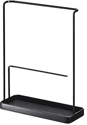 YAMAZAKI 6988 TOWER Accessory & Sunglasses Rack, black, Steel, 20 x 7.5 x 25.5 cm