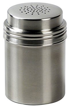 ILSA 0103 000 Spargizucchero di Cacao con Coperchio in Acciaio Inox 300 g