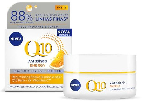 NIVEA Q10 Plus Anti-Arrugas - Crema para Cuidado de Día Energizante - 50 ml, 1 unidad