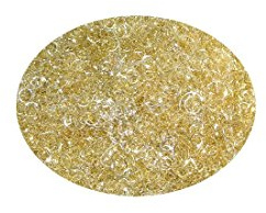 Lametta Engelshaar gelockt 50 Gramm Gold - Silber (champagner)