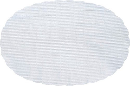 Duni Plattenpapiere weiß, oval 36 x 52 cm, 500 Stück