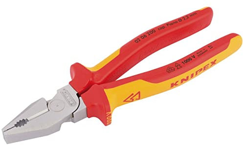 Knipex 59818 200mm Fully Insulated High Leverage Combination Pliers