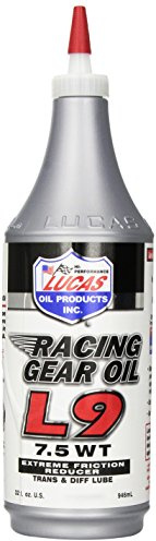 Synthetic L9 Racing Gear Oil/12x1/Quart