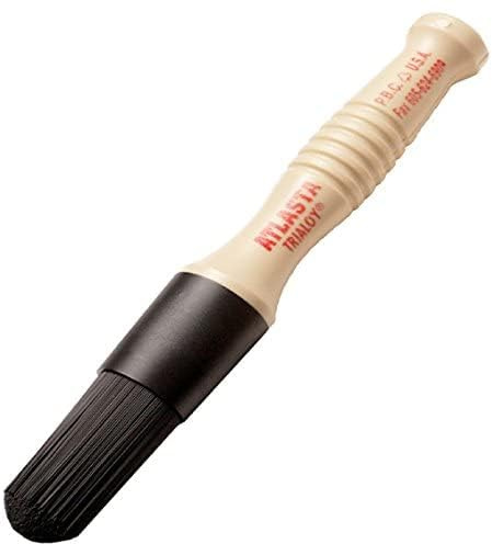 Atlasta - Cepillo de limpieza profesional resistente a disolventes para llantas de aleación y piezas de motor