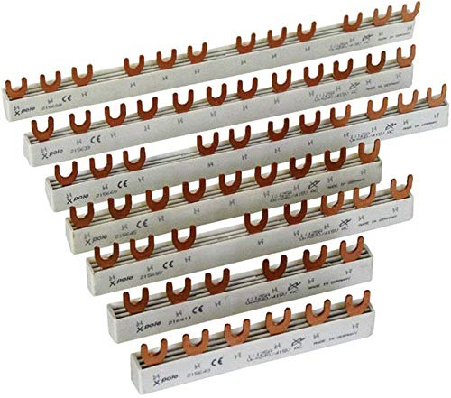 Eaton 215660 Phasenschiene, 3Ph, 10qmm, Gabel, 4+8TE