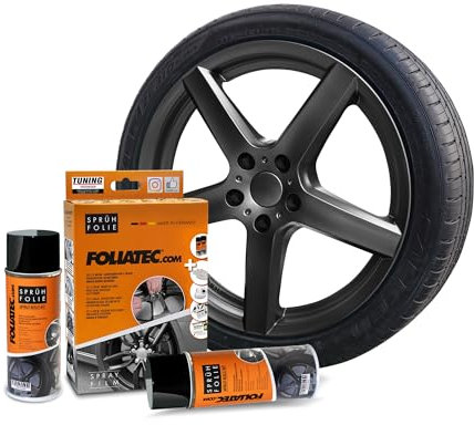 Foliatec 2062 Pellicola Spray, Anthracite metallizzato2 x 400 ml, Antracite, Set di 2