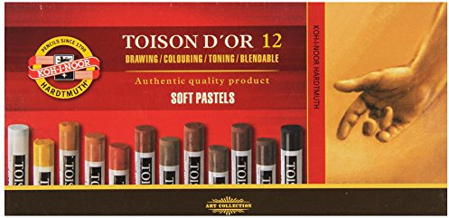 Koh-I-Noor H8522Br Federmäppchen mit 12 Farben