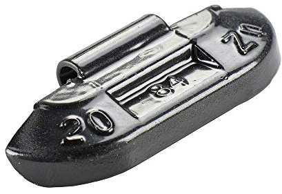 PERFECT EQUIPMENT Auswuchtgewichte schwarz 20g | 100x Schlaggewichte Stahlfelgen schwarz | Wuchtgewichte schwarz Stahlfelgen Reifenwechsel
